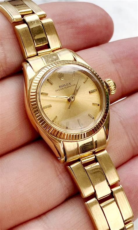 gold uhr damen rolex